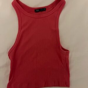 Zara cropped tank top